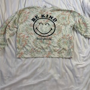 Be kind target tie dye crewneck